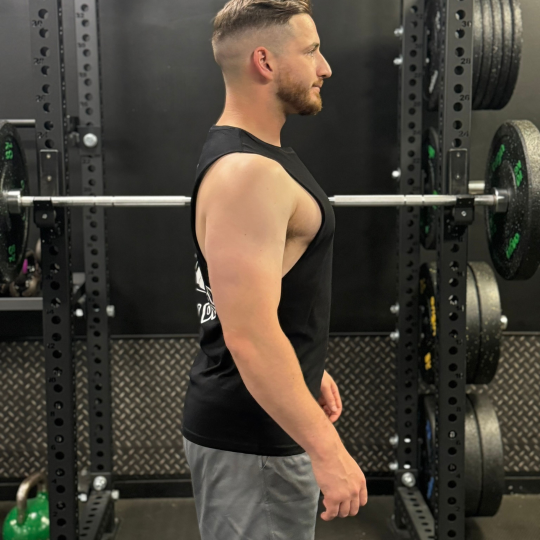 🥉 Deadlift Till I'm Dead - Bronze Level on Black Vest - Deadlift