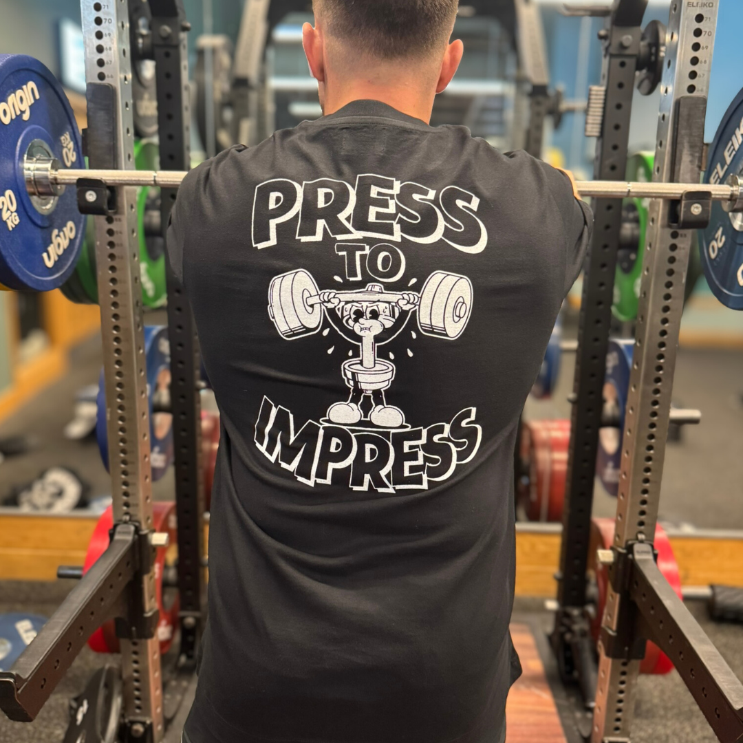 🥈Press to Impress - Silver Level - (strict overhead press)Squat
