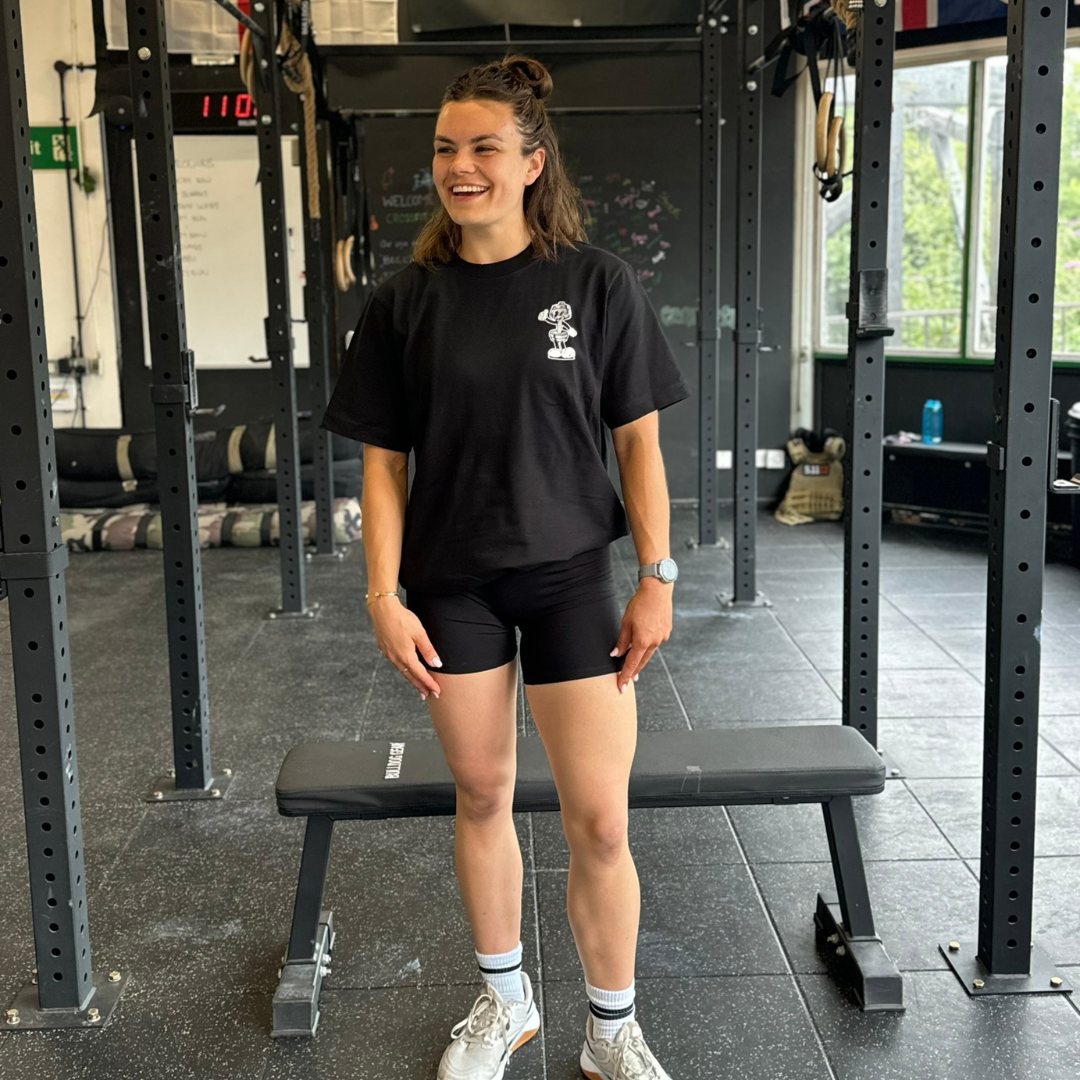 🥈 Deadlift Till I'm Dead - Silver Level on Black Oversized - Deadlift