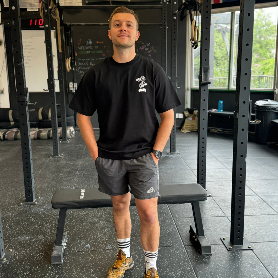 🥈 Deadlift Till I'm Dead - Silver Level on Black Oversized - Deadlift
