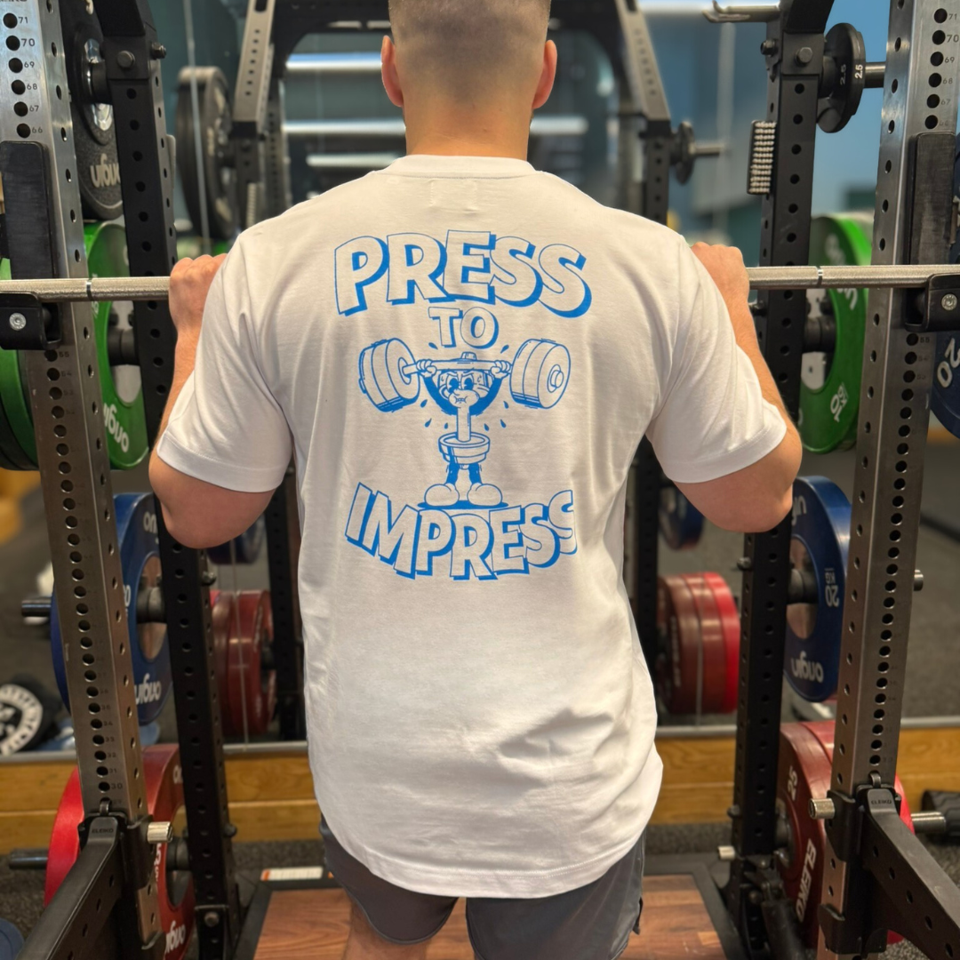 🥈Press to Impress - Silver Level - (strict overhead press)Squat