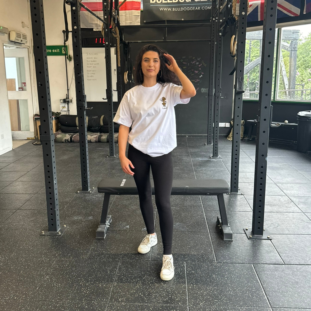 🥉 Deadlift Till I'm Dead - Bronze Level on White Oversized - Deadlift