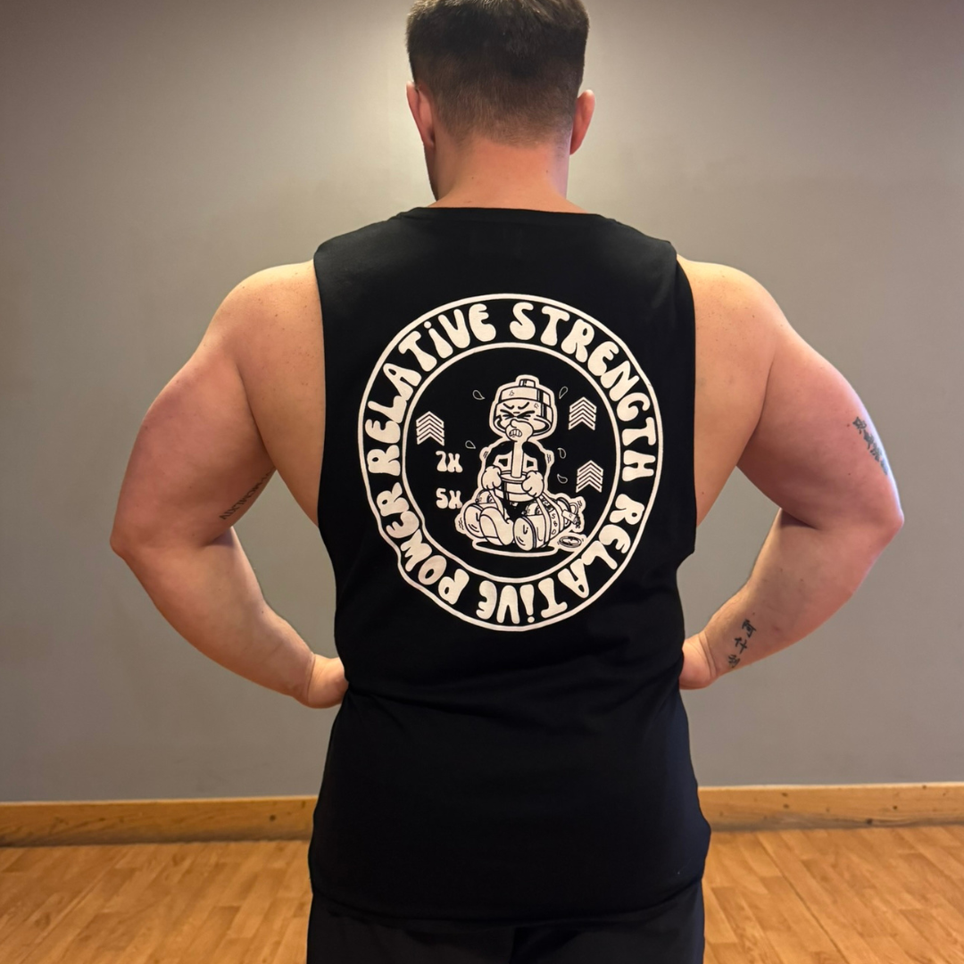 🥇 Relative Strength, Relative Power - Gold Level Vest - SBD Total / Bodyweight