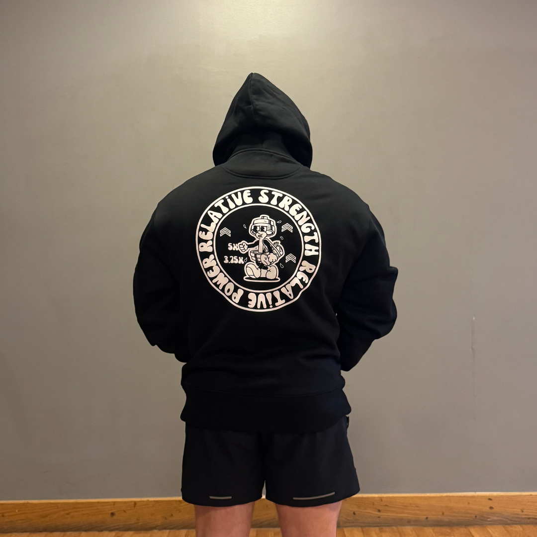 🥈 Relative Strength, Relative Power - Silver Level Hoodie - SBD Total/Bodyweight