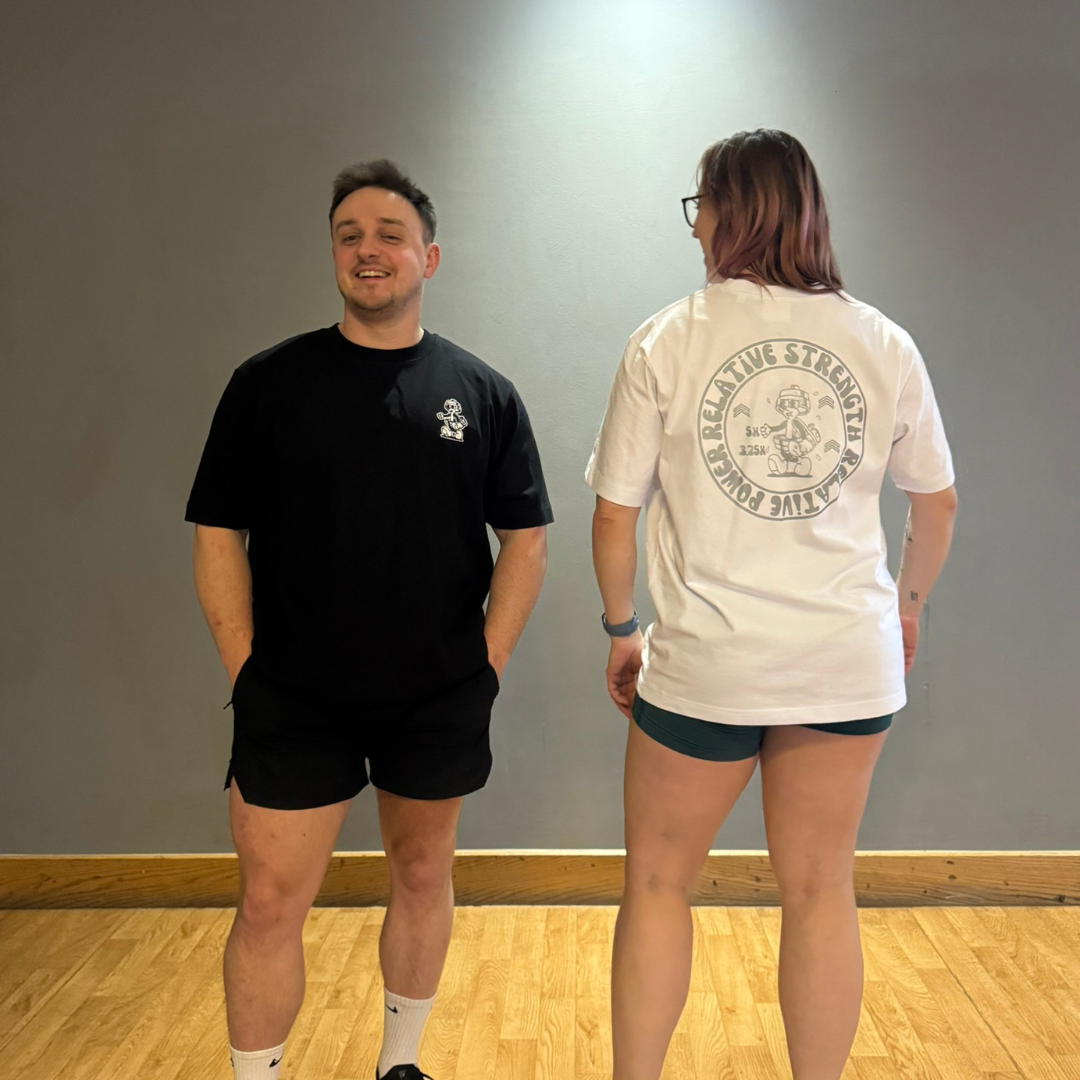 🥈 Relative Strength, Relative Power - Silver Level T-shirt - SBD Total/Bodyweight