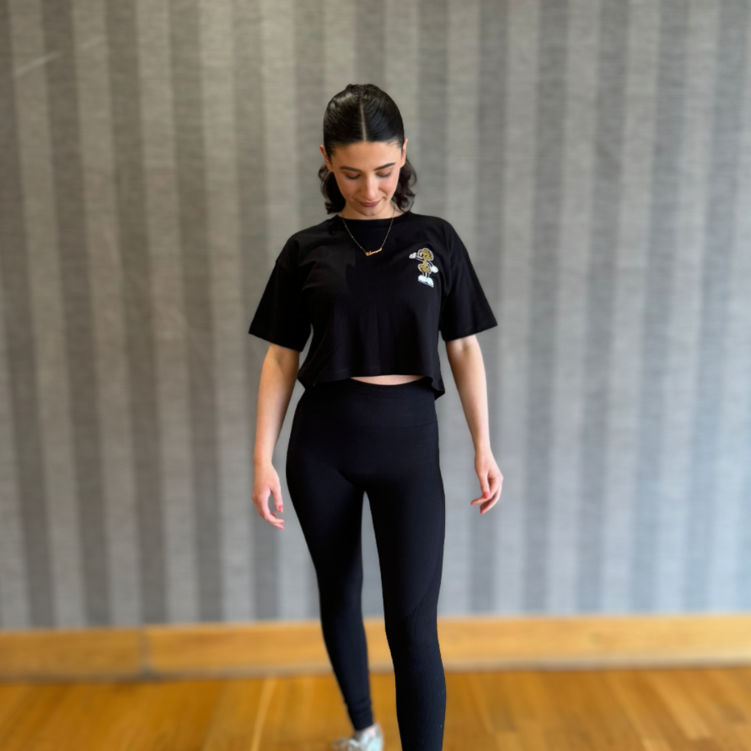 🥉 Press to Impress - Bronze Level on Black Crop - (Strict) Overhead Press