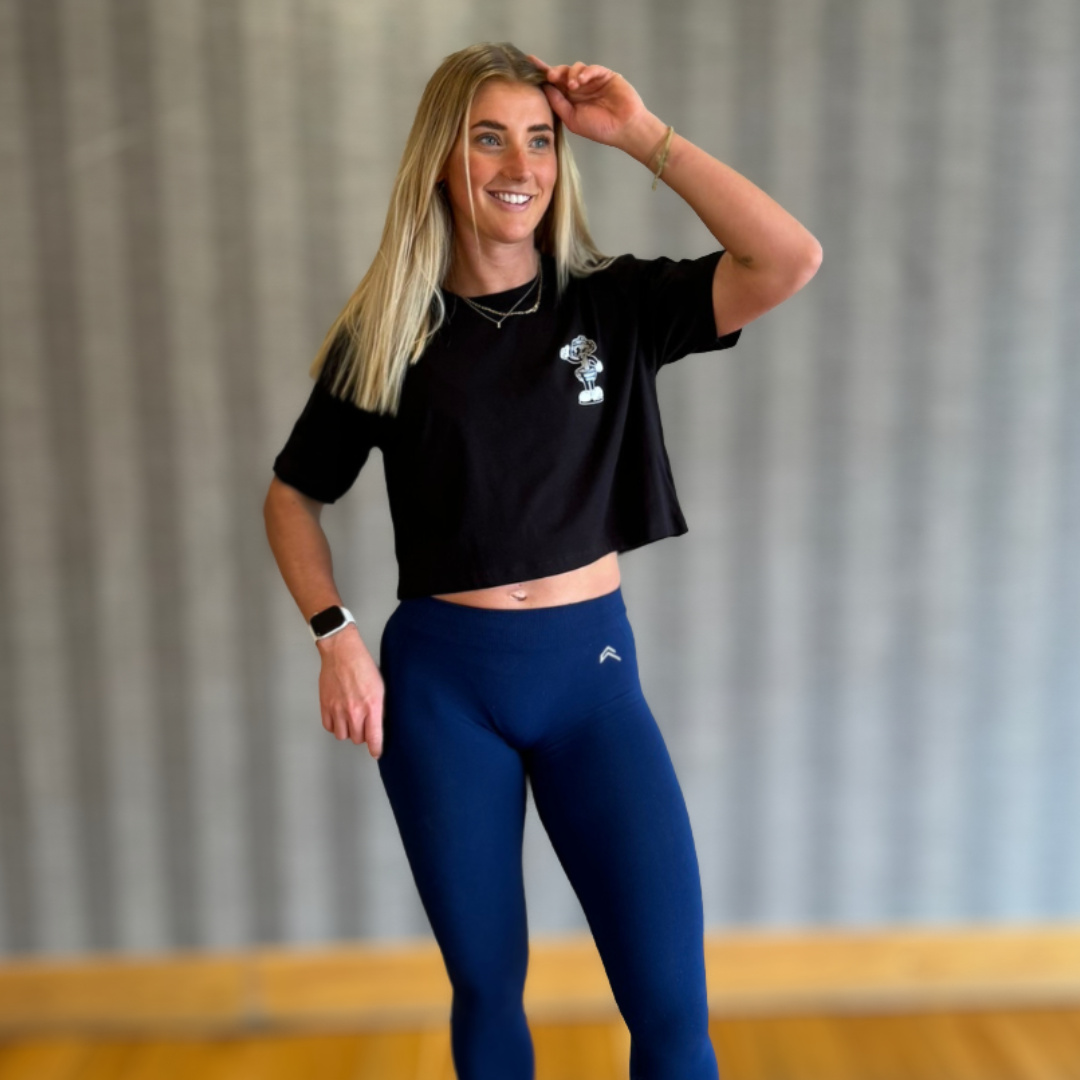 🥈 Press to Impress - Silver Level on Black Crop - (Strict) Overhead Press