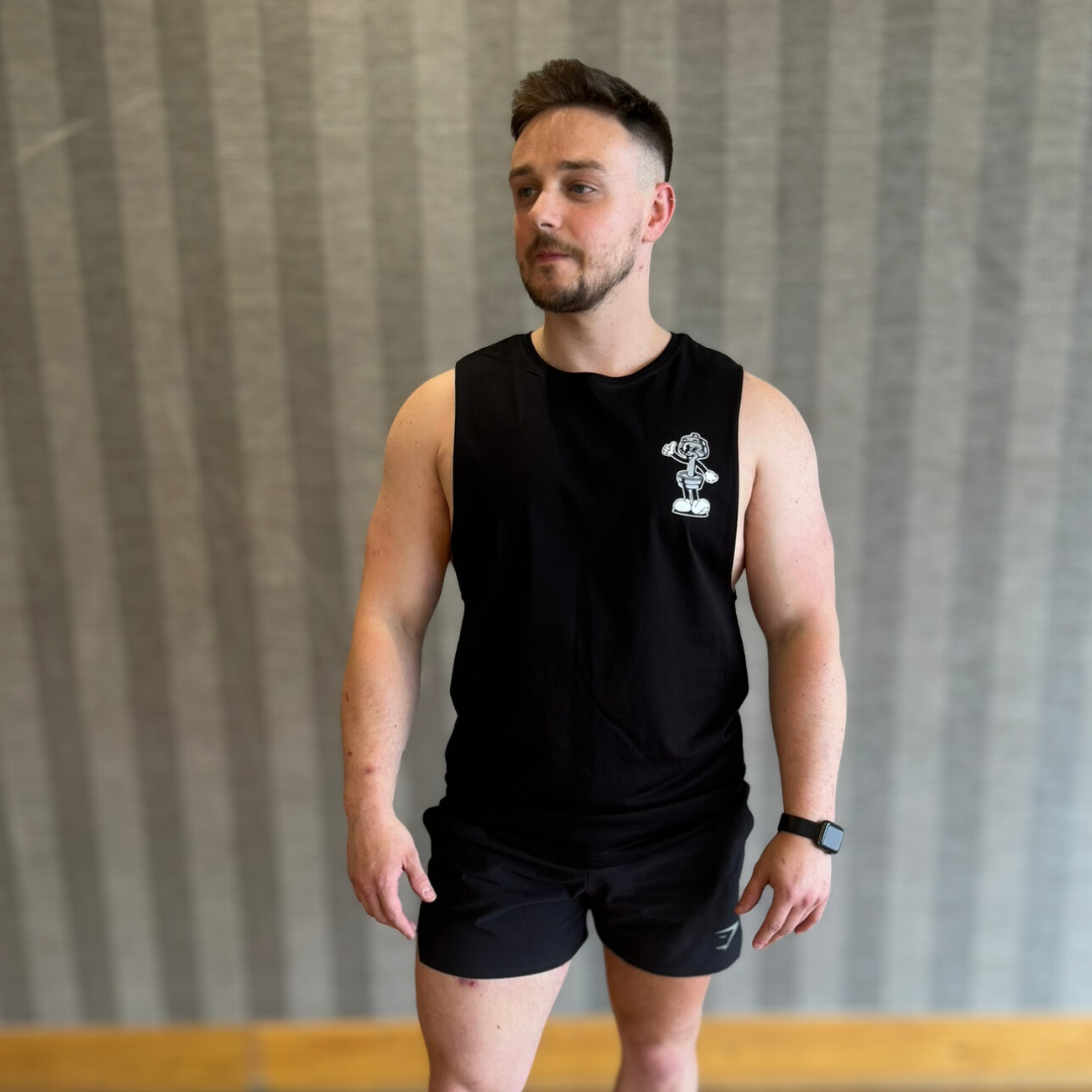 🥈 Press to Impress - Silver level on black vest - (strict) Overhead Press