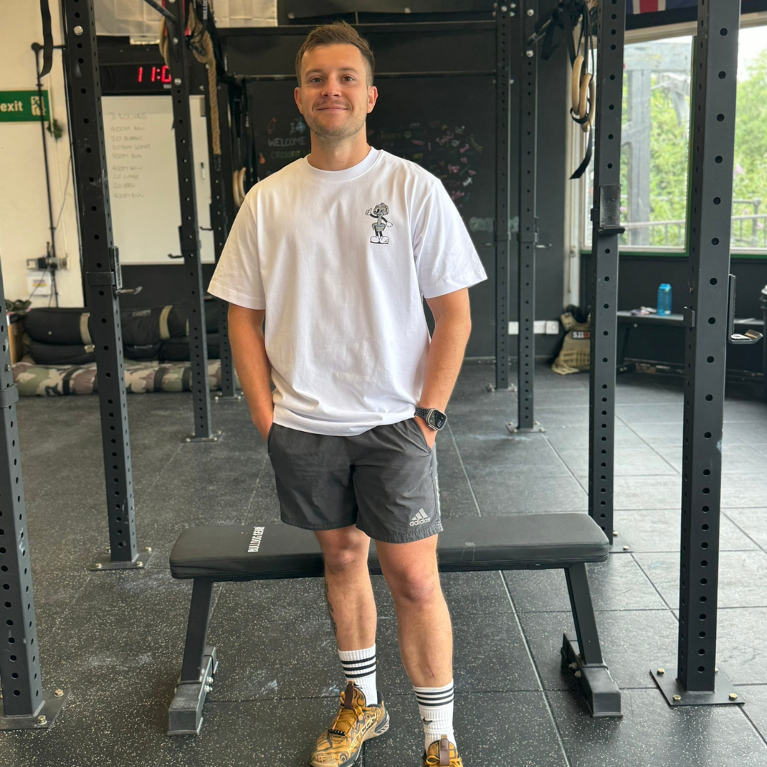 🥈 Deadlift Till I'm Dead - Silver Level on White Oversized - Deadlift