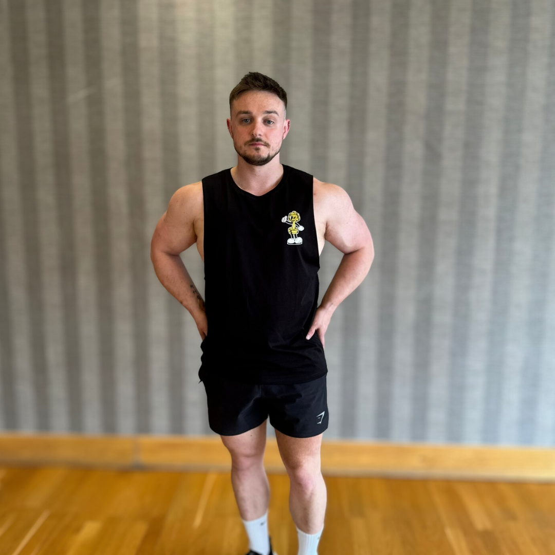 🥇 Press to Impress - Gold Level on Black Vest - (Strict) Overhead Press